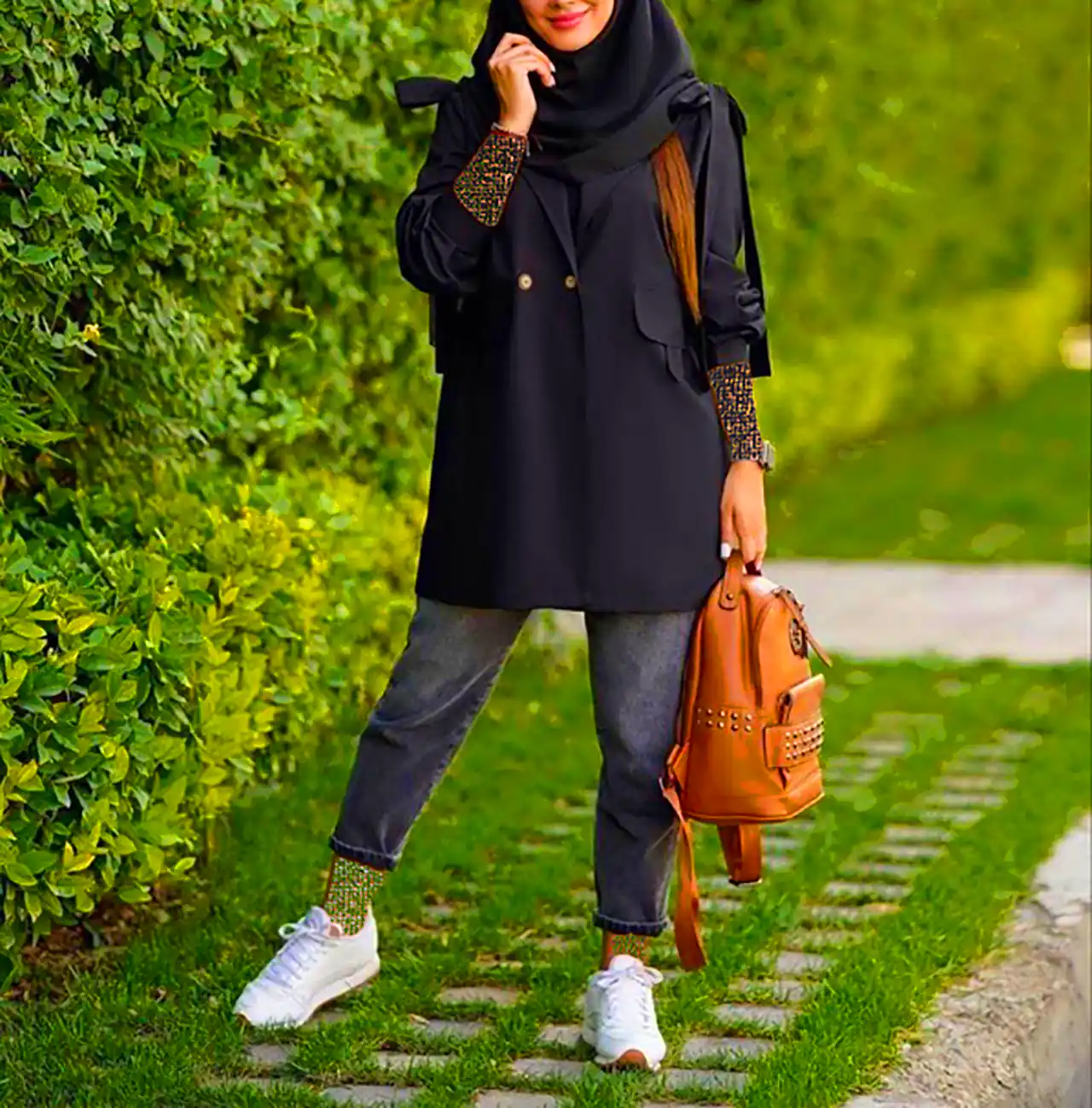 مانتو کژوال با الیاف طبیعی 