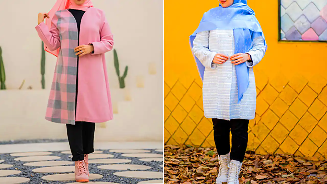 مانتو خوش دوخت و لاکچری