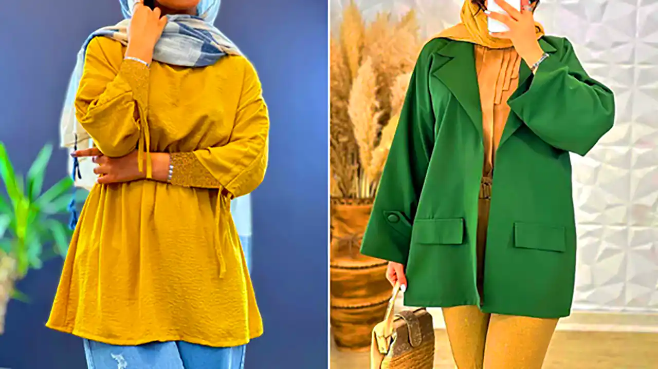 مانتو کوتاه ترند روز