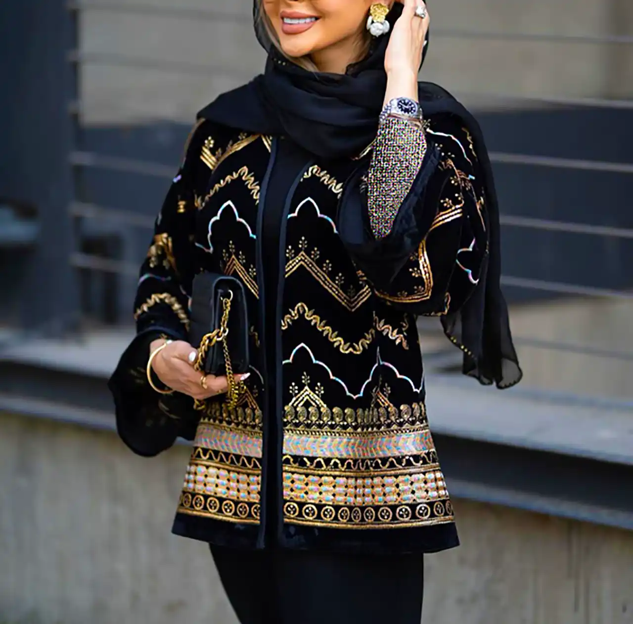 مانتو مزونی استایل خاص 