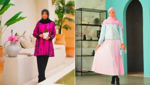 مانتو مزونی با پارچه با کیفیت