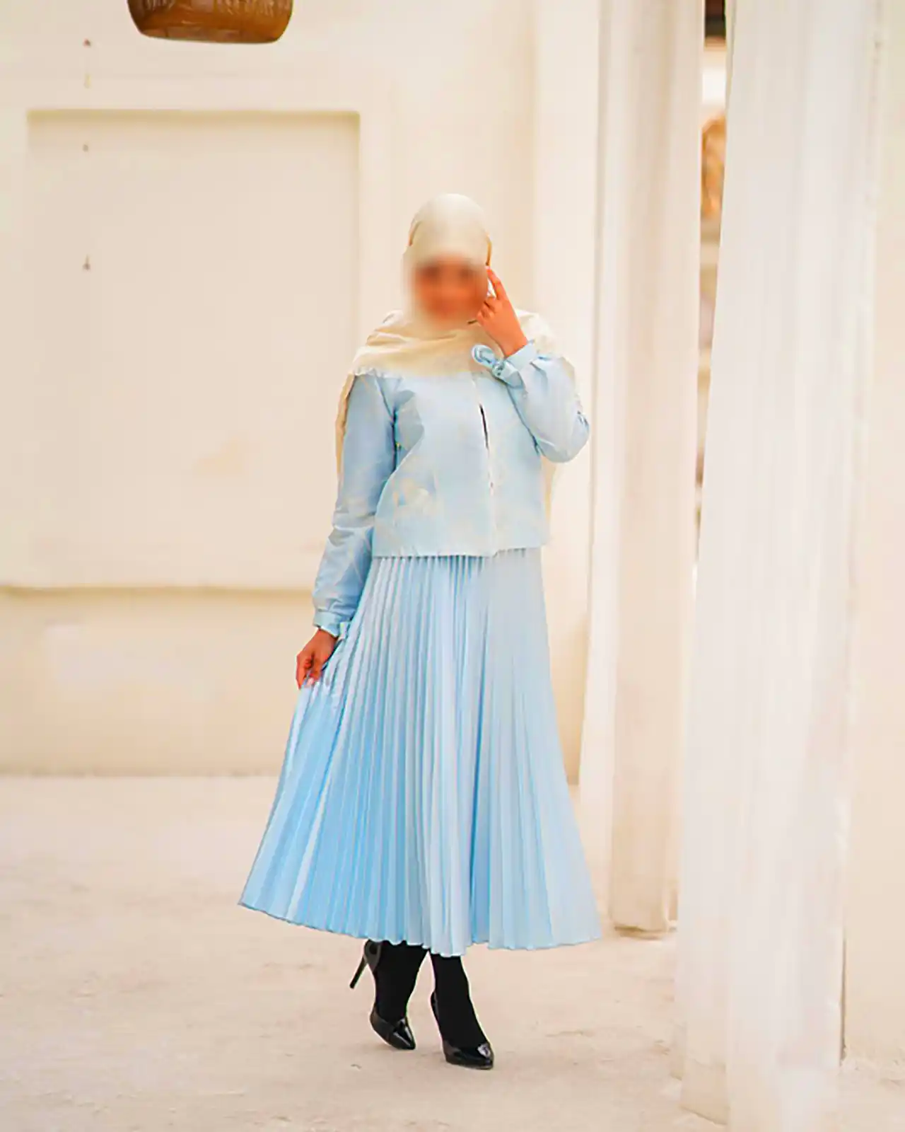 مانتو مزونی با پارچه با کیفیت 