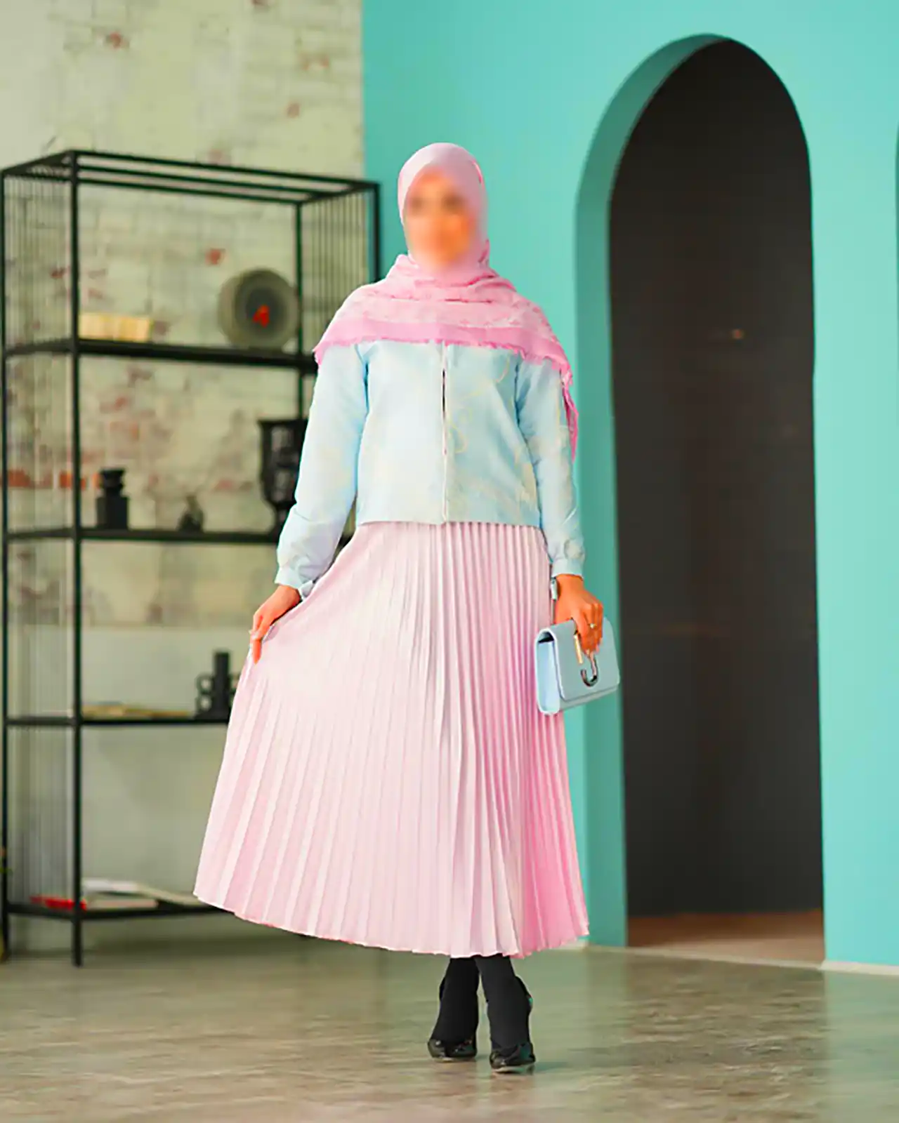 مانتو مزونی با پارچه با کیفیت 