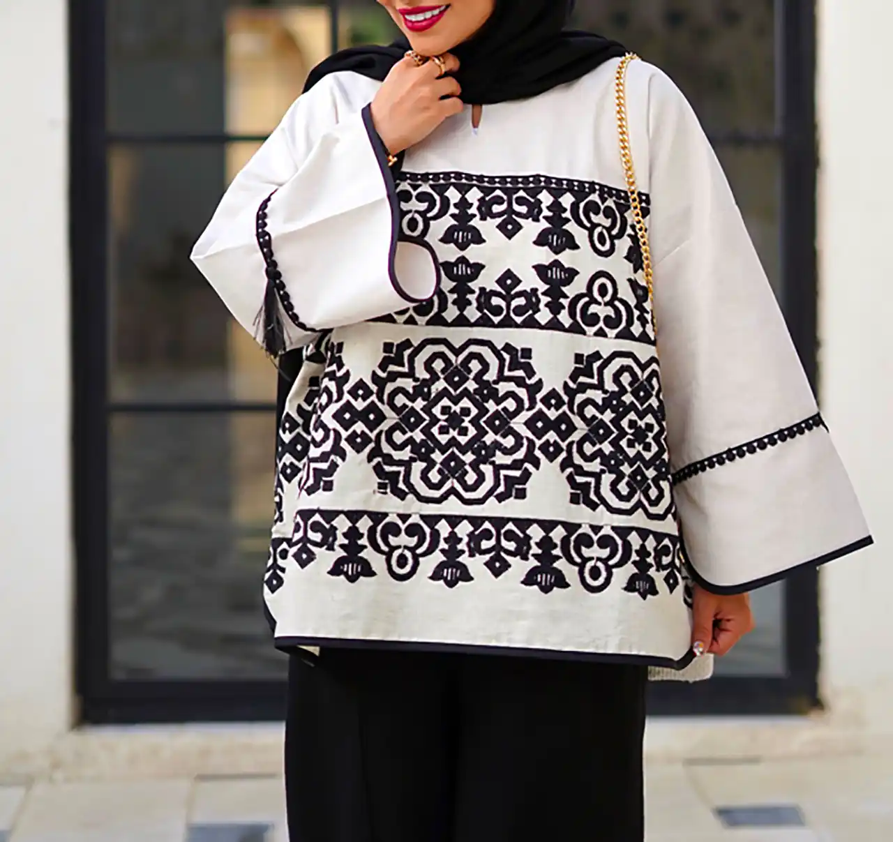 مانتو نخی روزمره ساده 