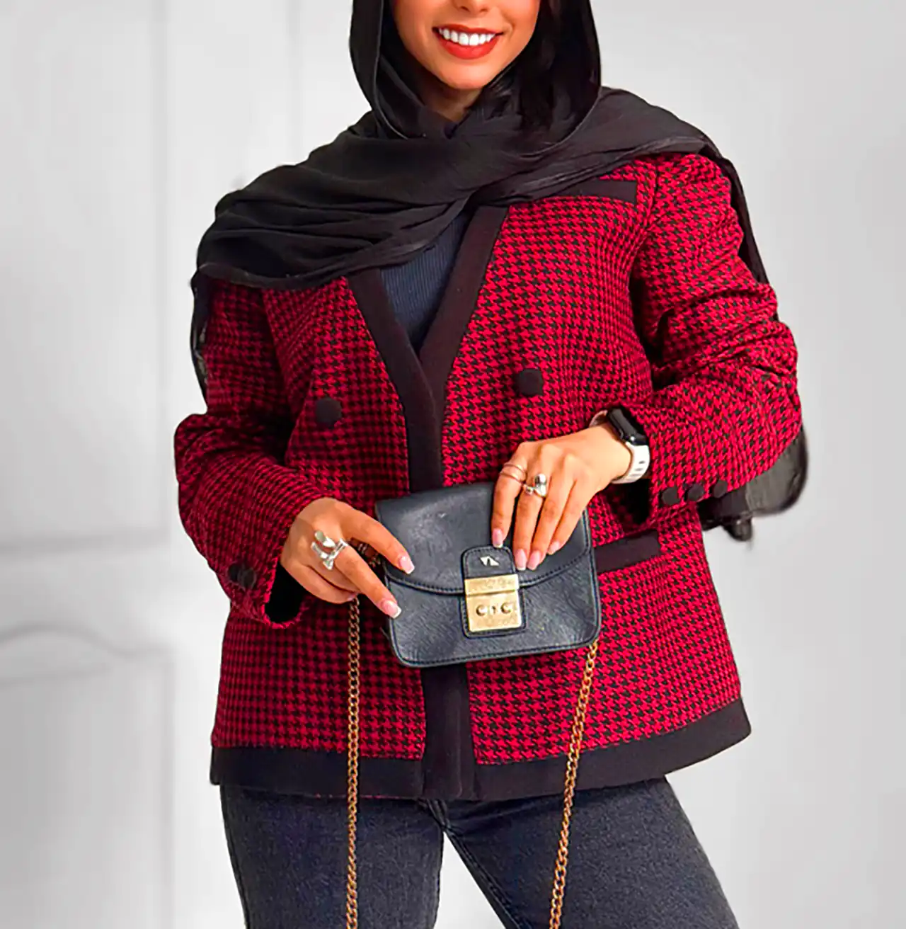 مانتو نخی روزمره ساده 