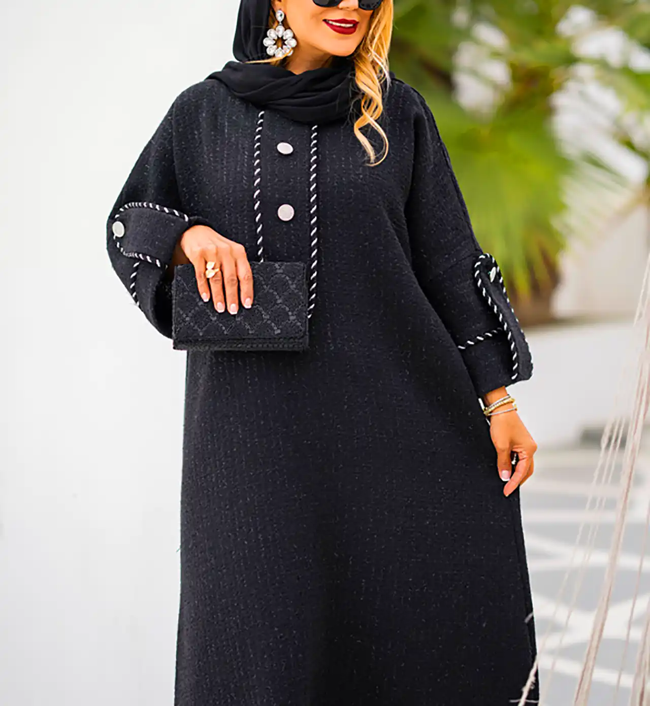 مانتو نخی روزمره ساده 