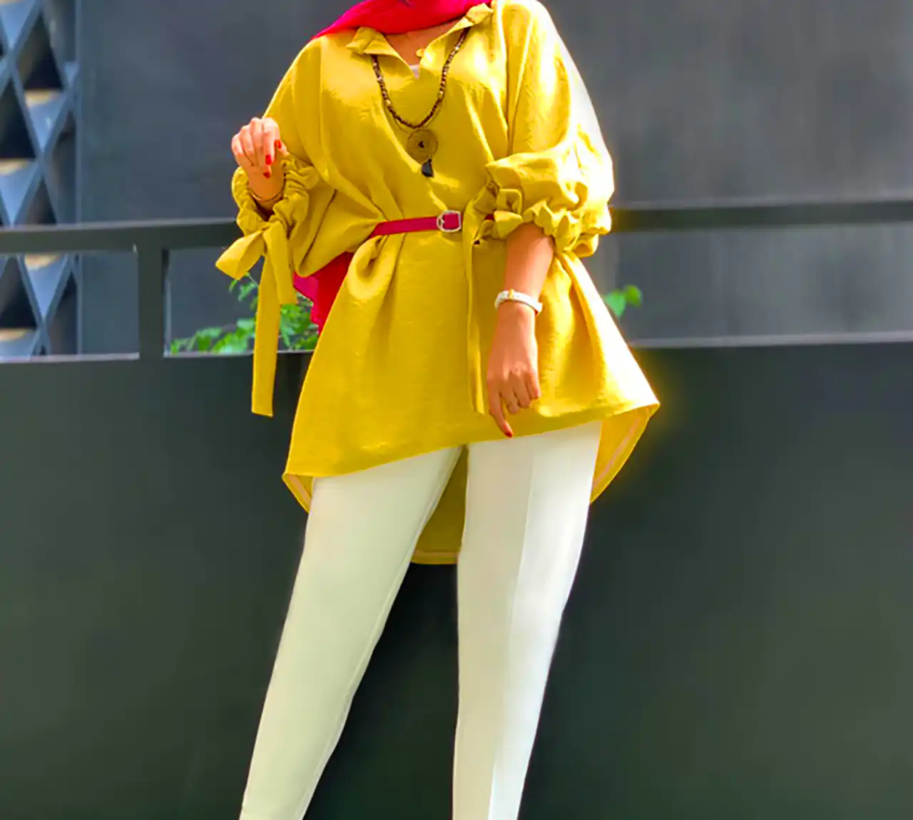 مانتو نخی زنانه شیک 