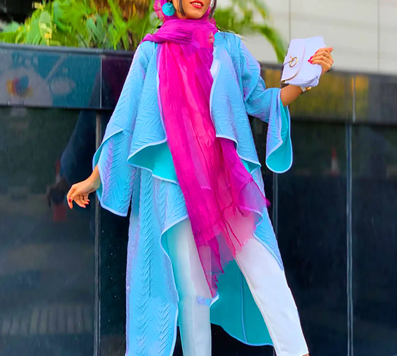 مانتو نخی زنانه شیک 