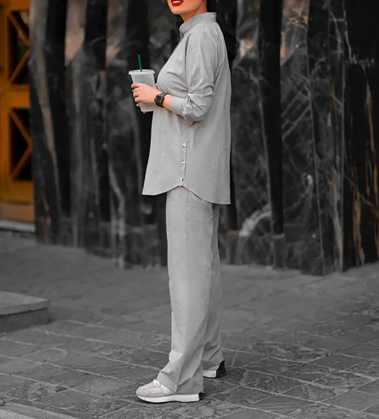 مانتو نخی زنانه شیک 