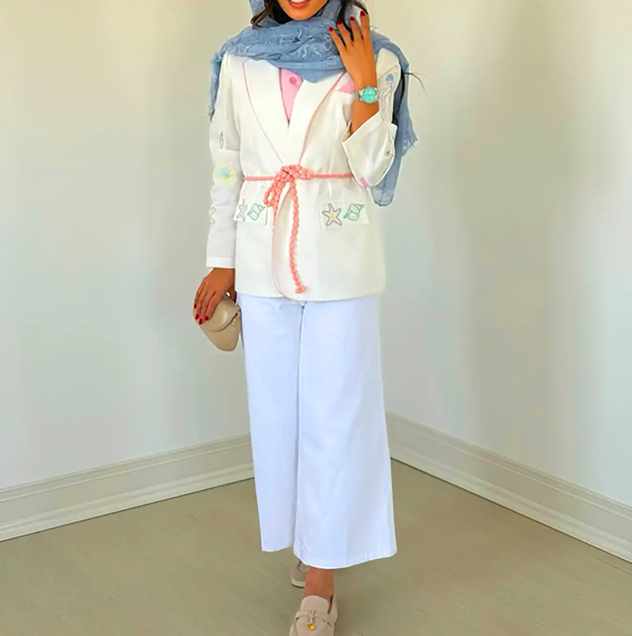 مانتو نخی زنانه شیک 