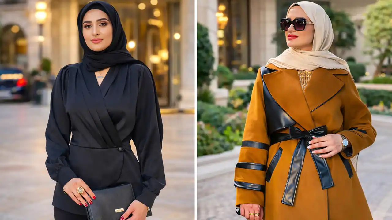 مانتو روزمره شیک و اقتصادی