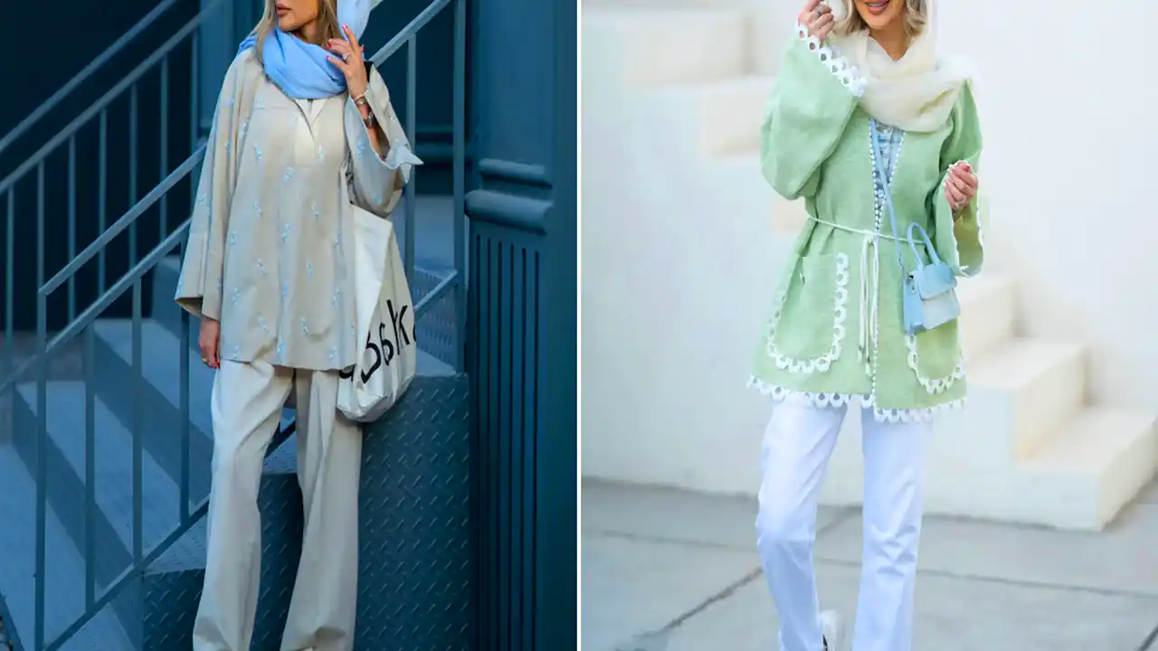 مانتو شکیل مناسب پاییز