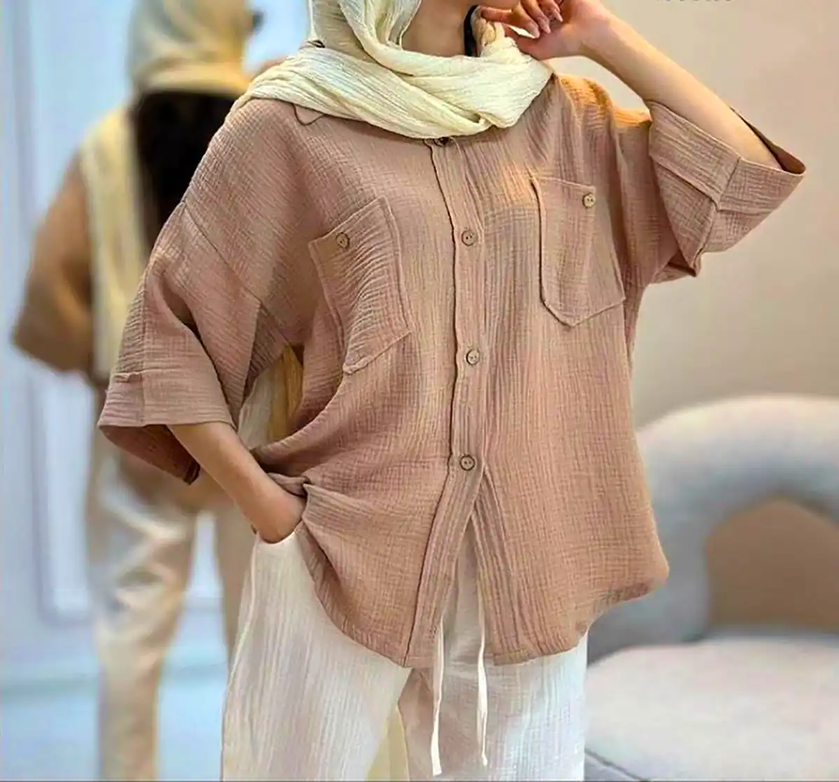 مانتو شومیزی روزمره زیبا