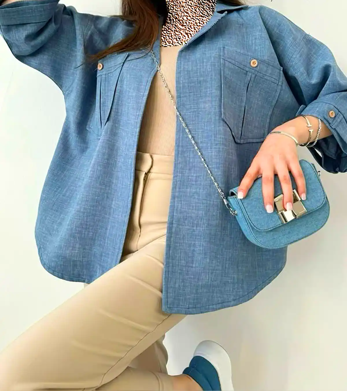 مانتو شومیزی روزمره زیبا