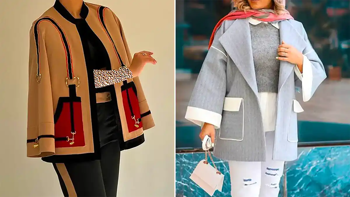 مانتو ضخیم شیک و گرم