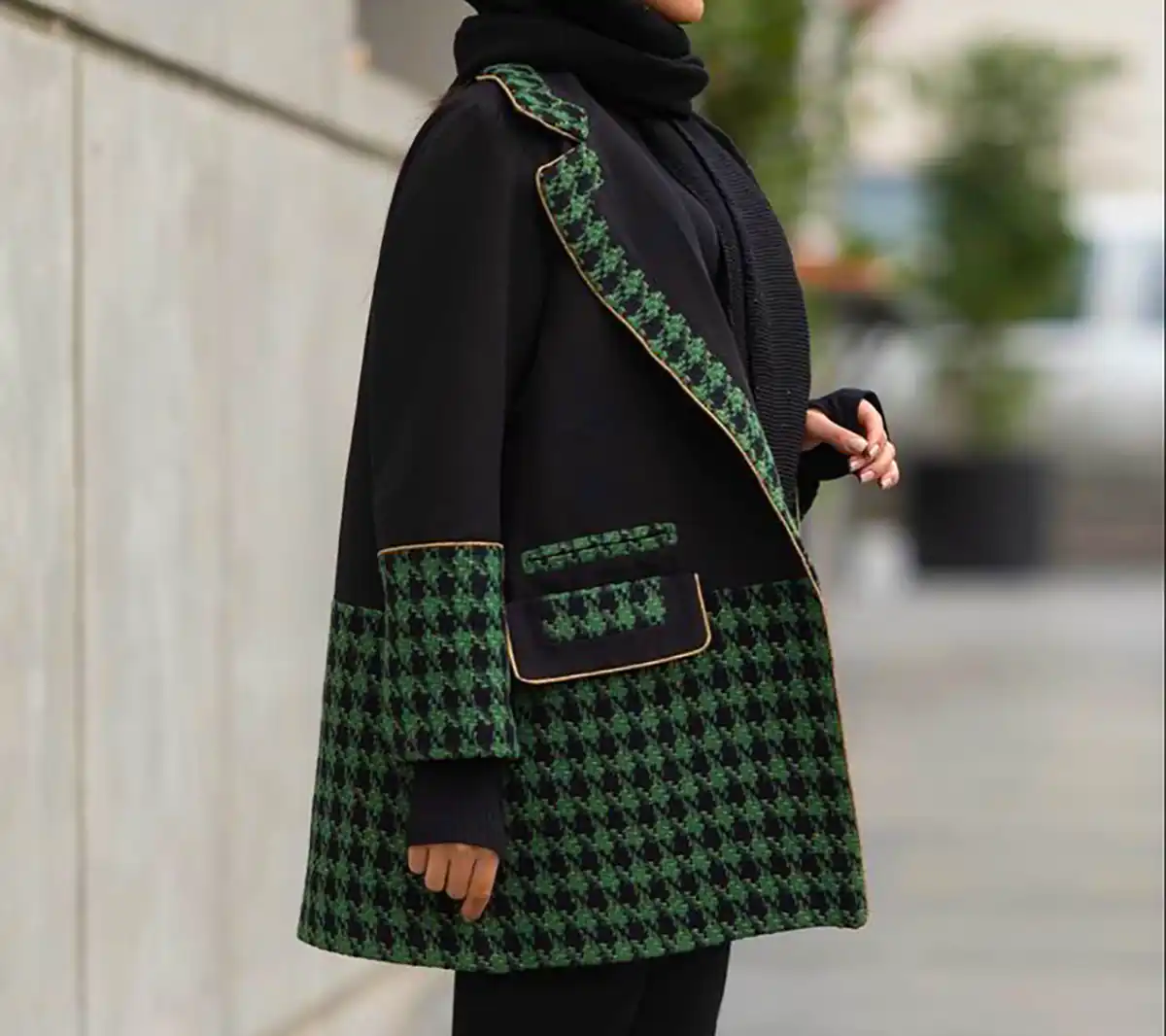 مانتو ضخیم شیک و گرم