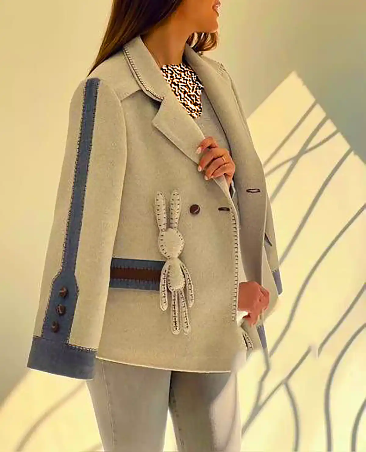 مانتو ضخیم شیک و گرم