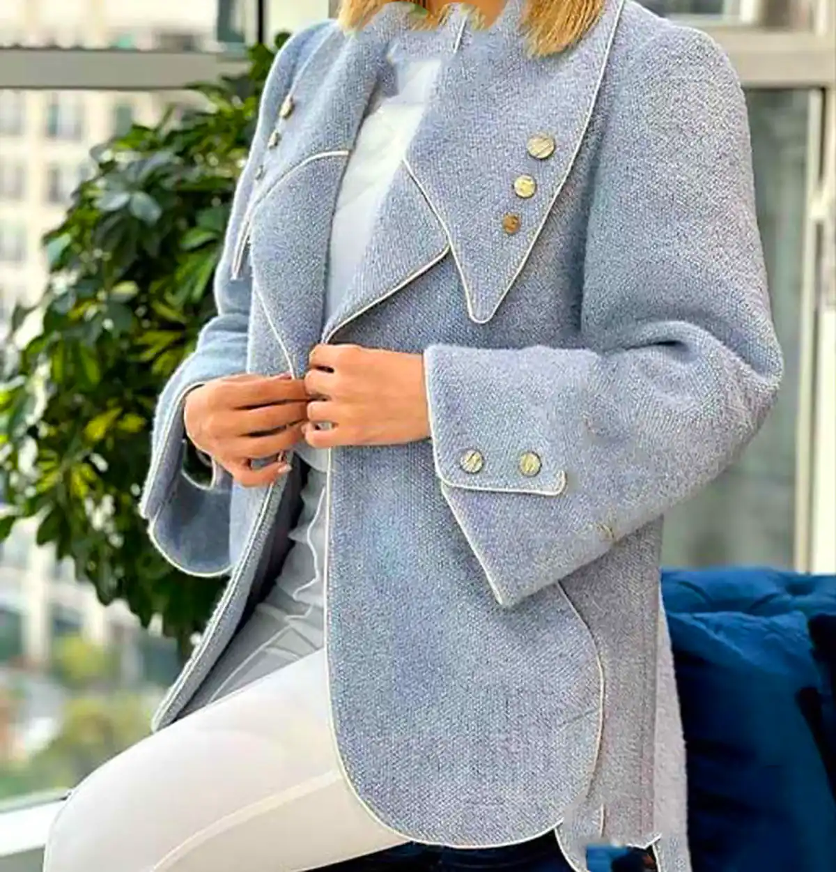 مانتو ضخیم شیک و گرم