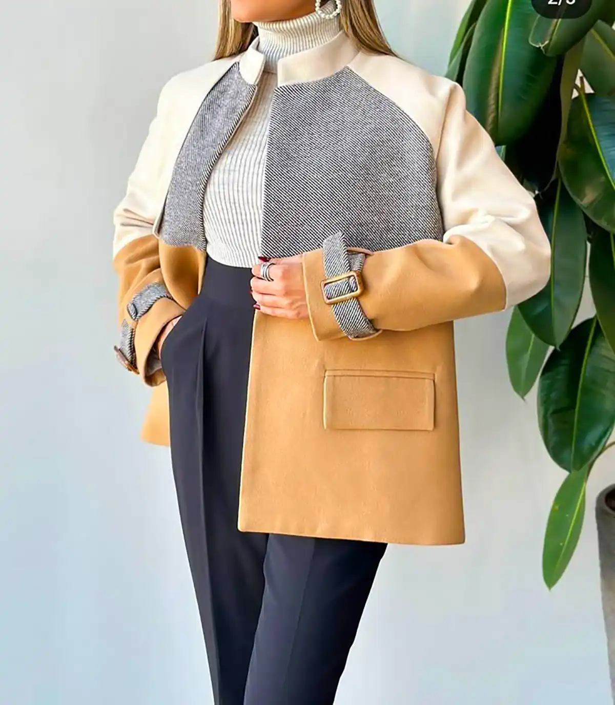 مانتو ضخیم شیک و گرم