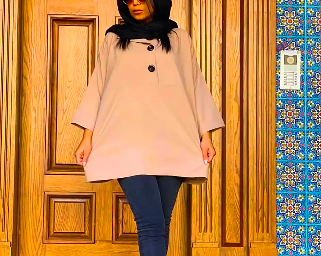 مانتو زنانه متفاوت شیک