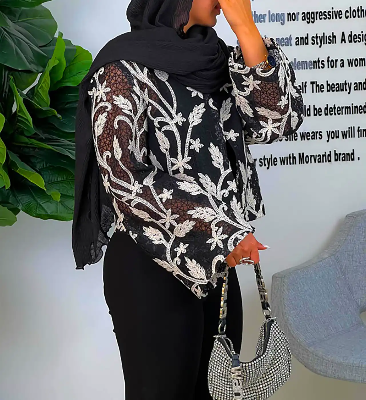 مانتو زنانه شیک مجلسی