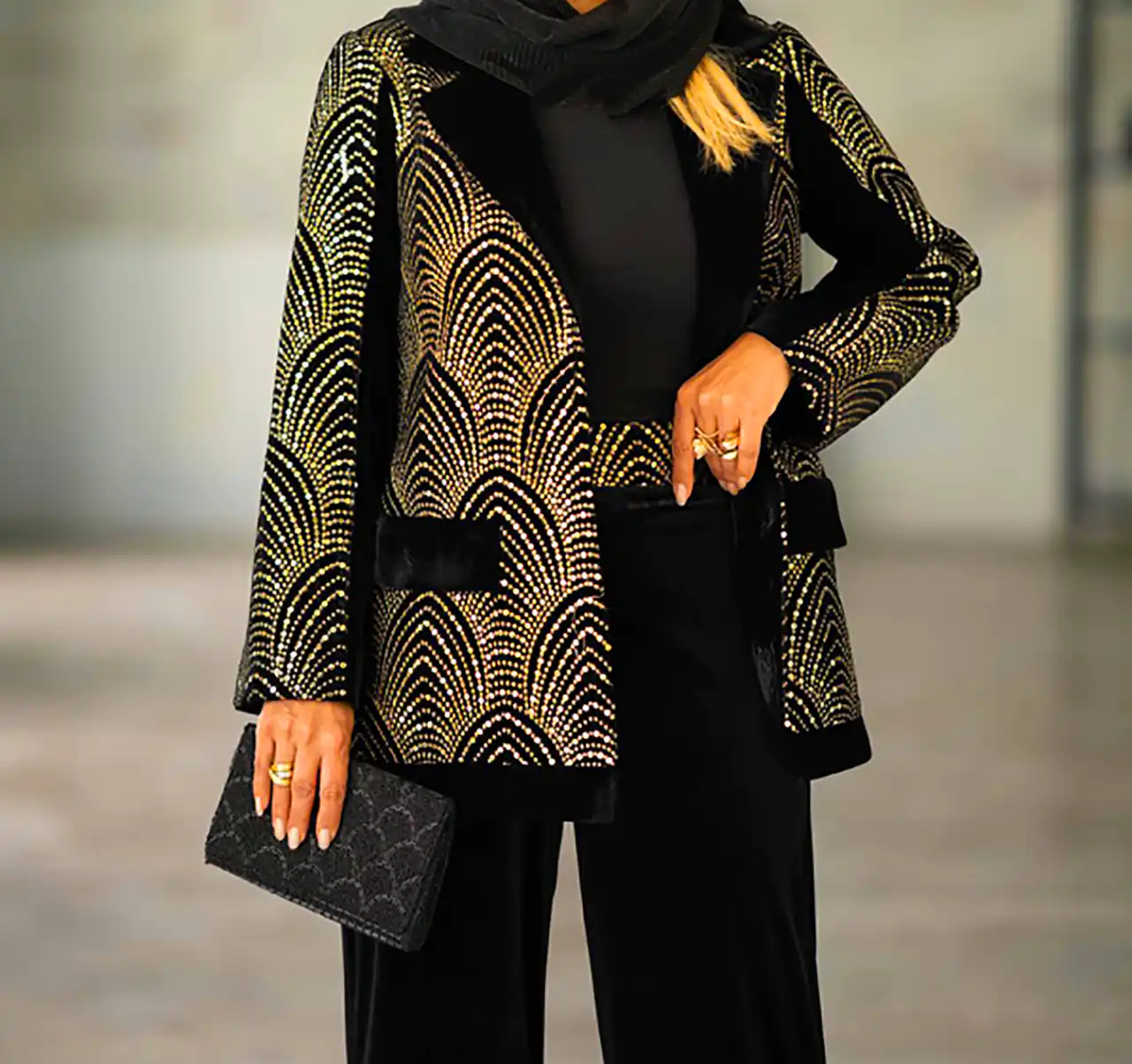 مانتو زنانه شیک مجلسی