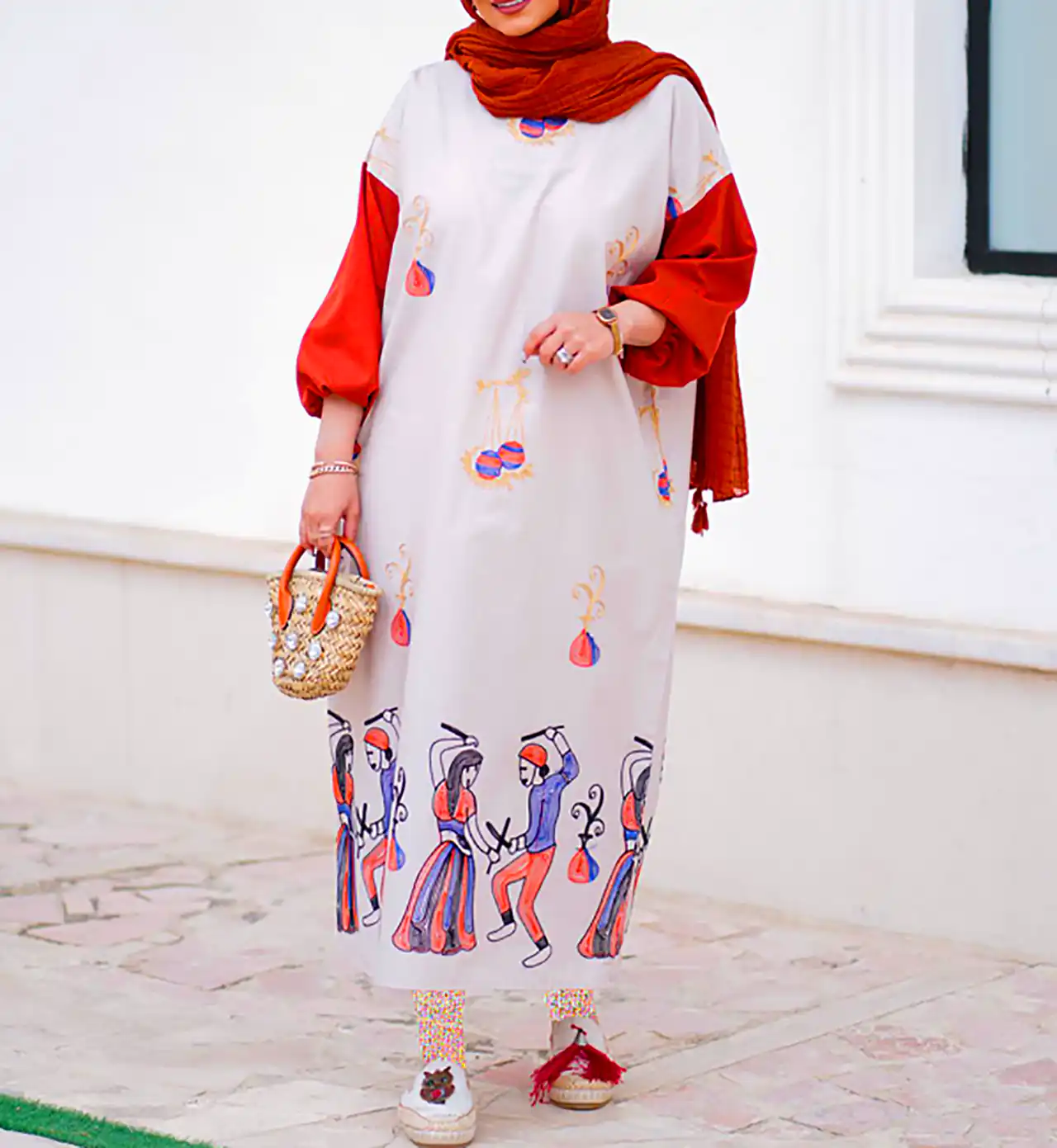 مانتو زنانه طرح دار خاص 