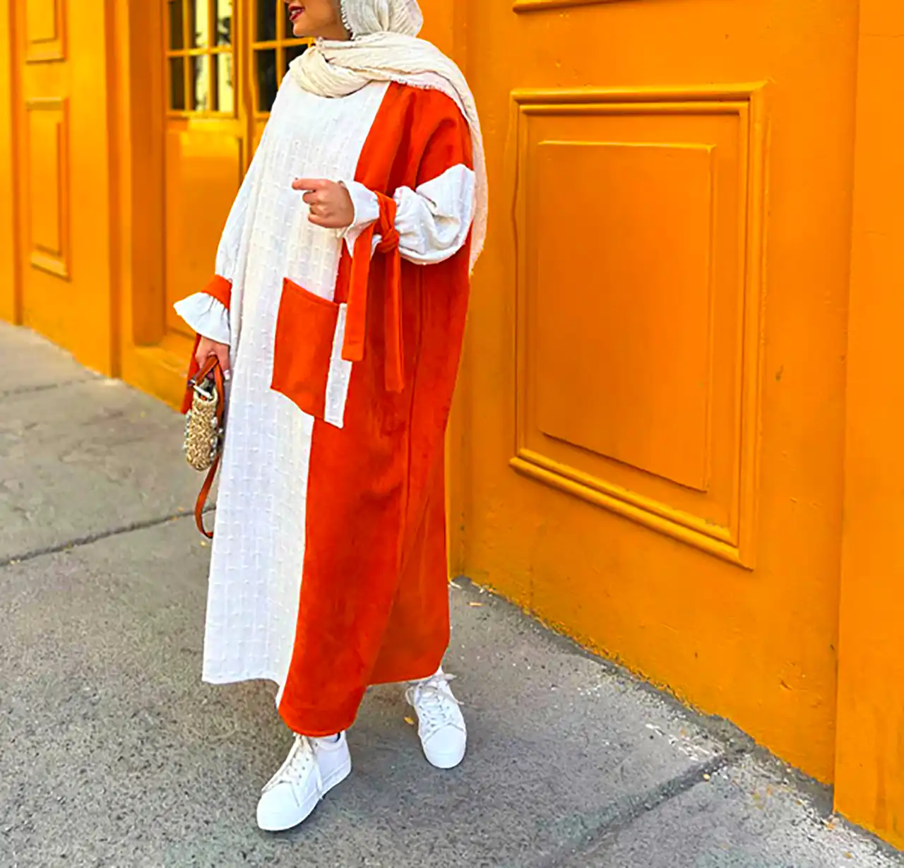 مانتو زنانه طرح دار خاص 