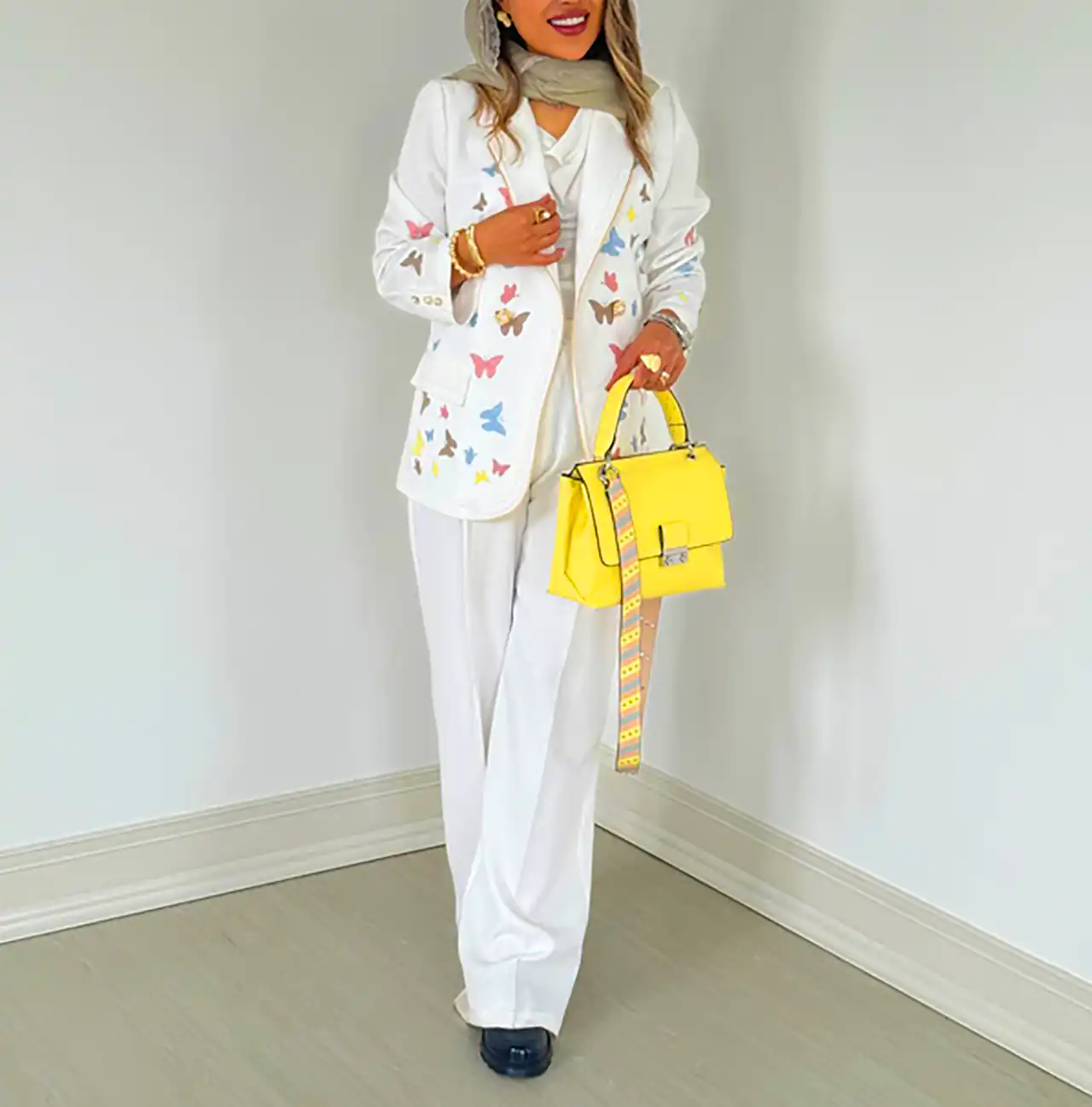 مانتو زنانه طرح دار خاص 