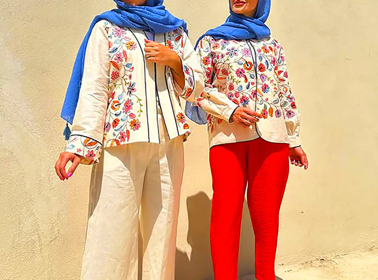 مانتو زنانه طرح دار خاص 