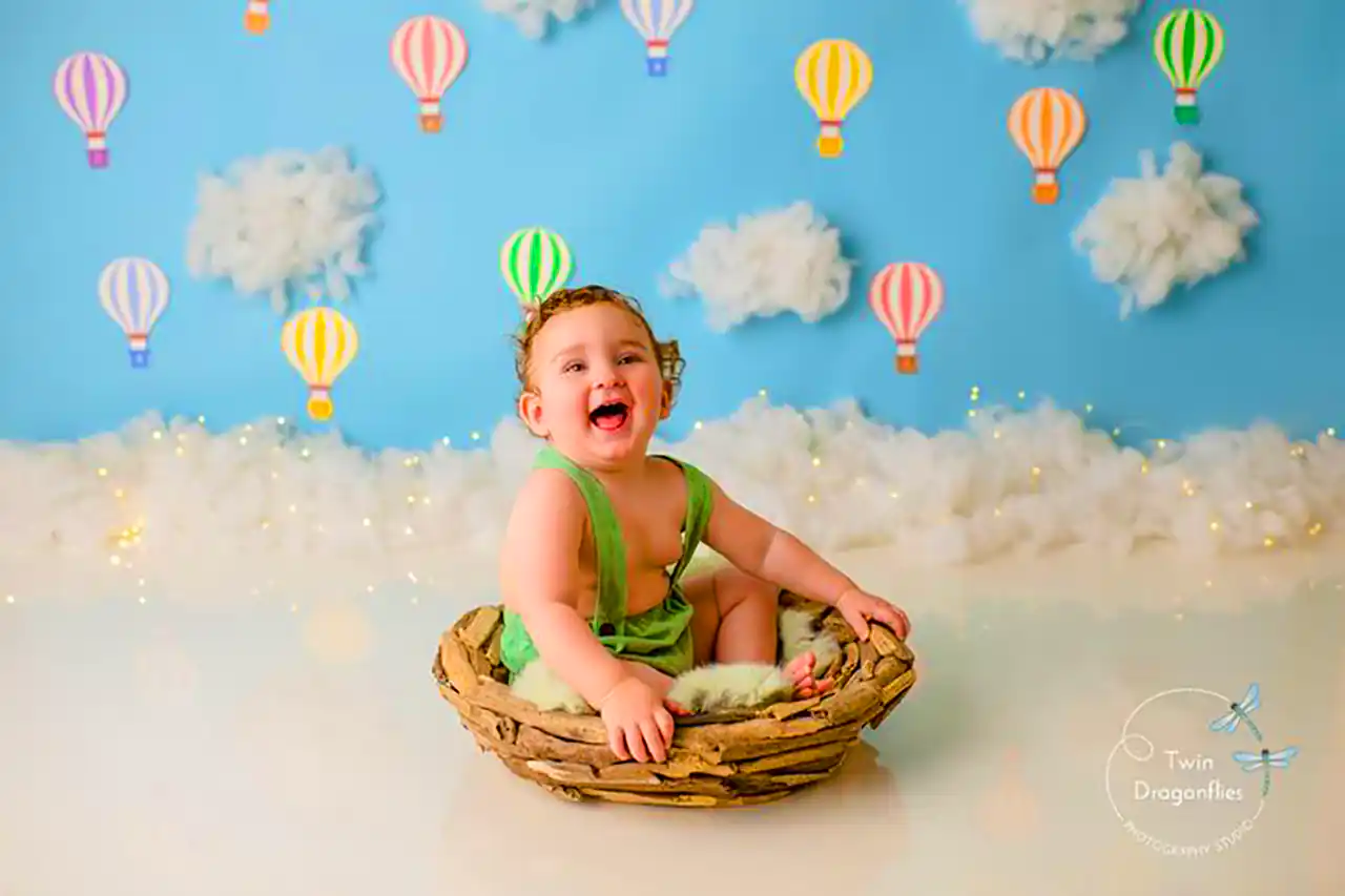 مدل عکس آتلیه ای برای نوزاد