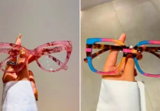 مدل عینک فانتزی کائوچویی