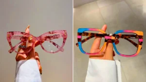 مدل عینک فانتزی کائوچویی