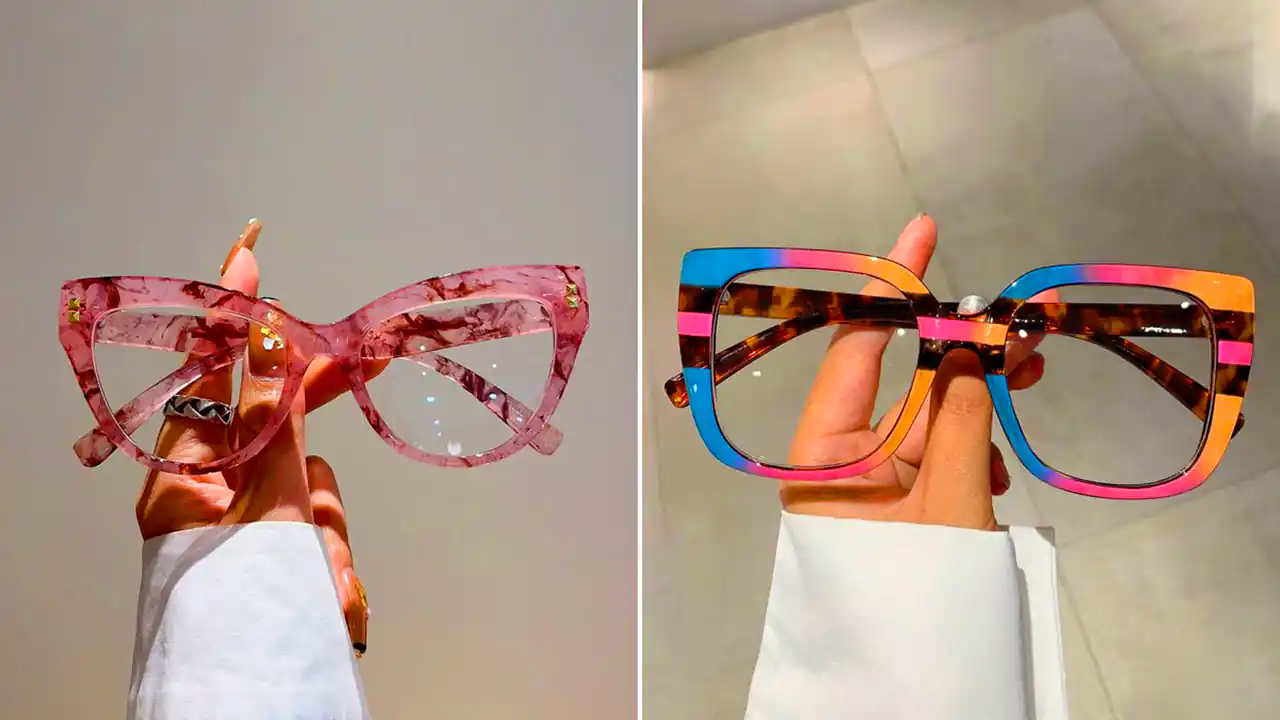 مدل عینک فانتزی کائوچویی