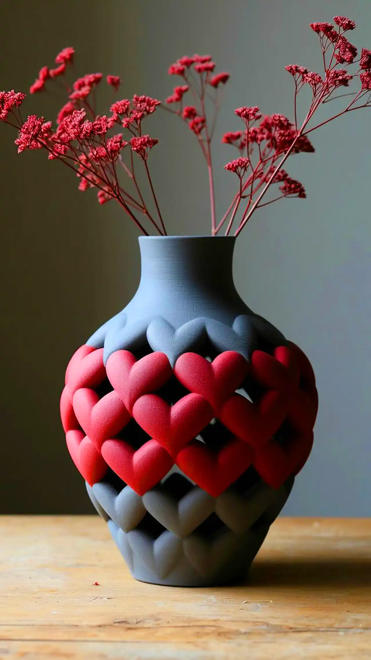 مدل گلدان دکوری با طرح خاص