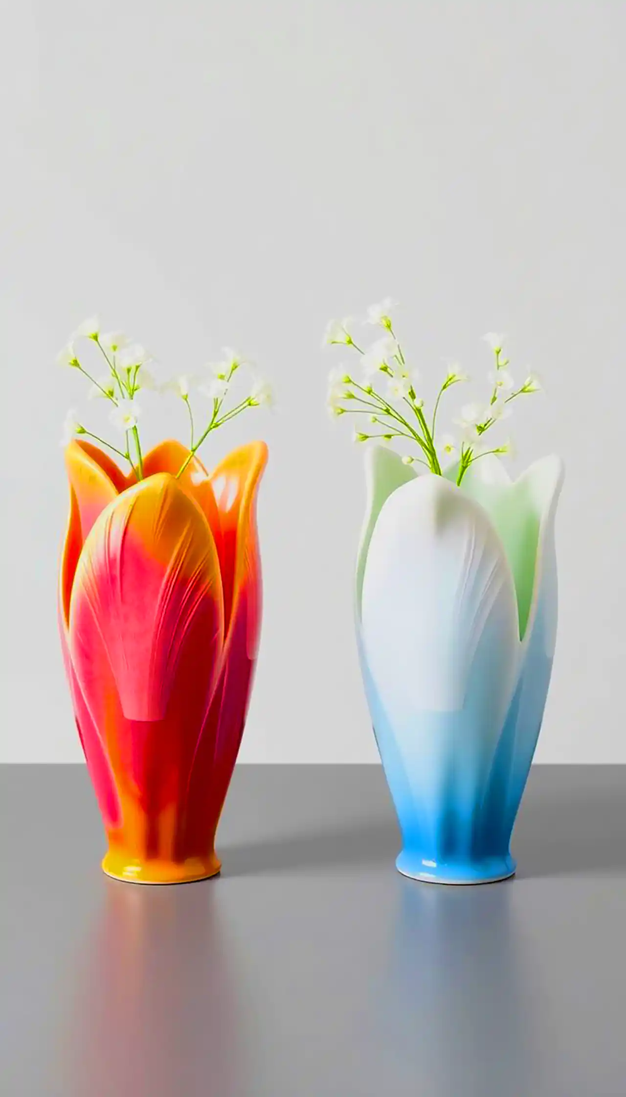 مدل گلدان دکوری با طرح خاص