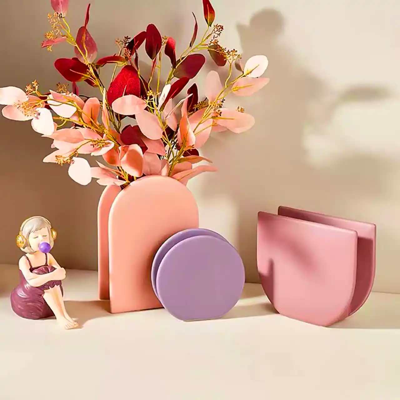 مدل گلدان مات دکوری