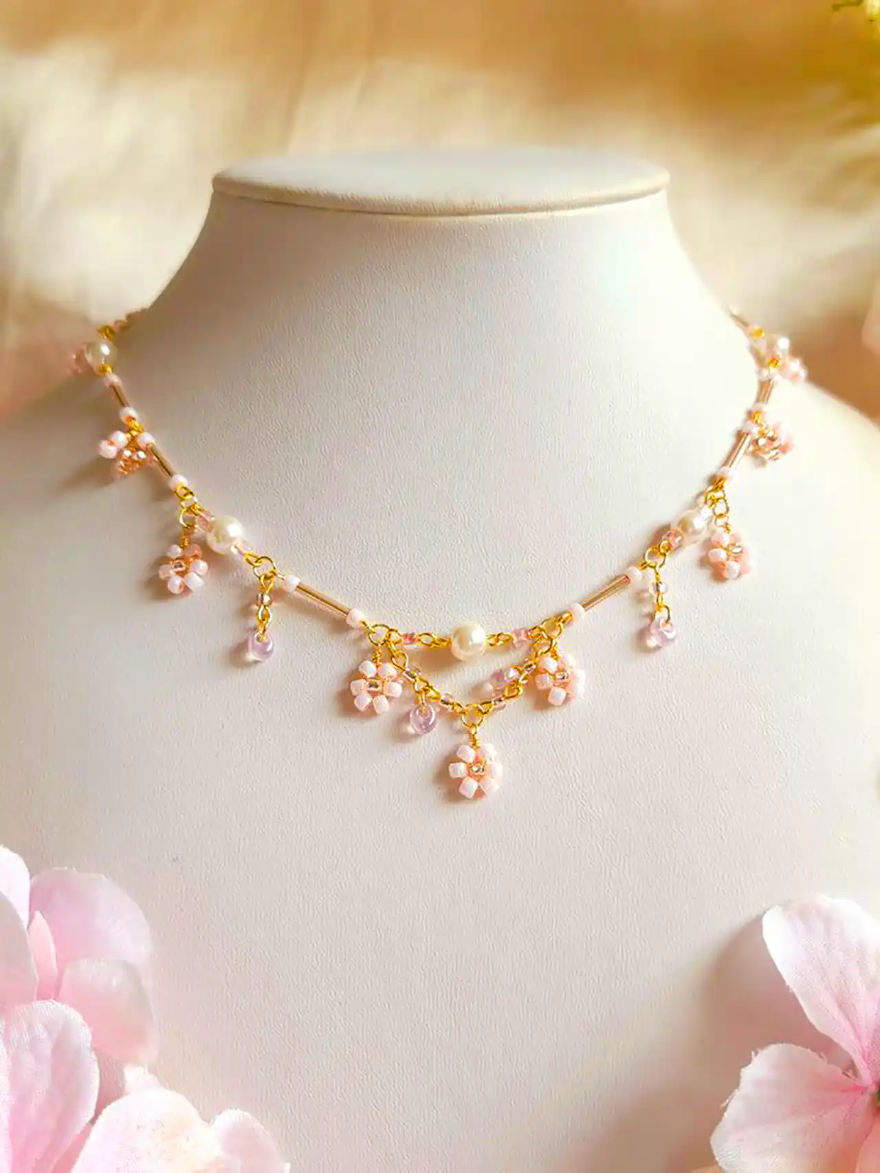 مدل گردنبند با سنگ های زیبا