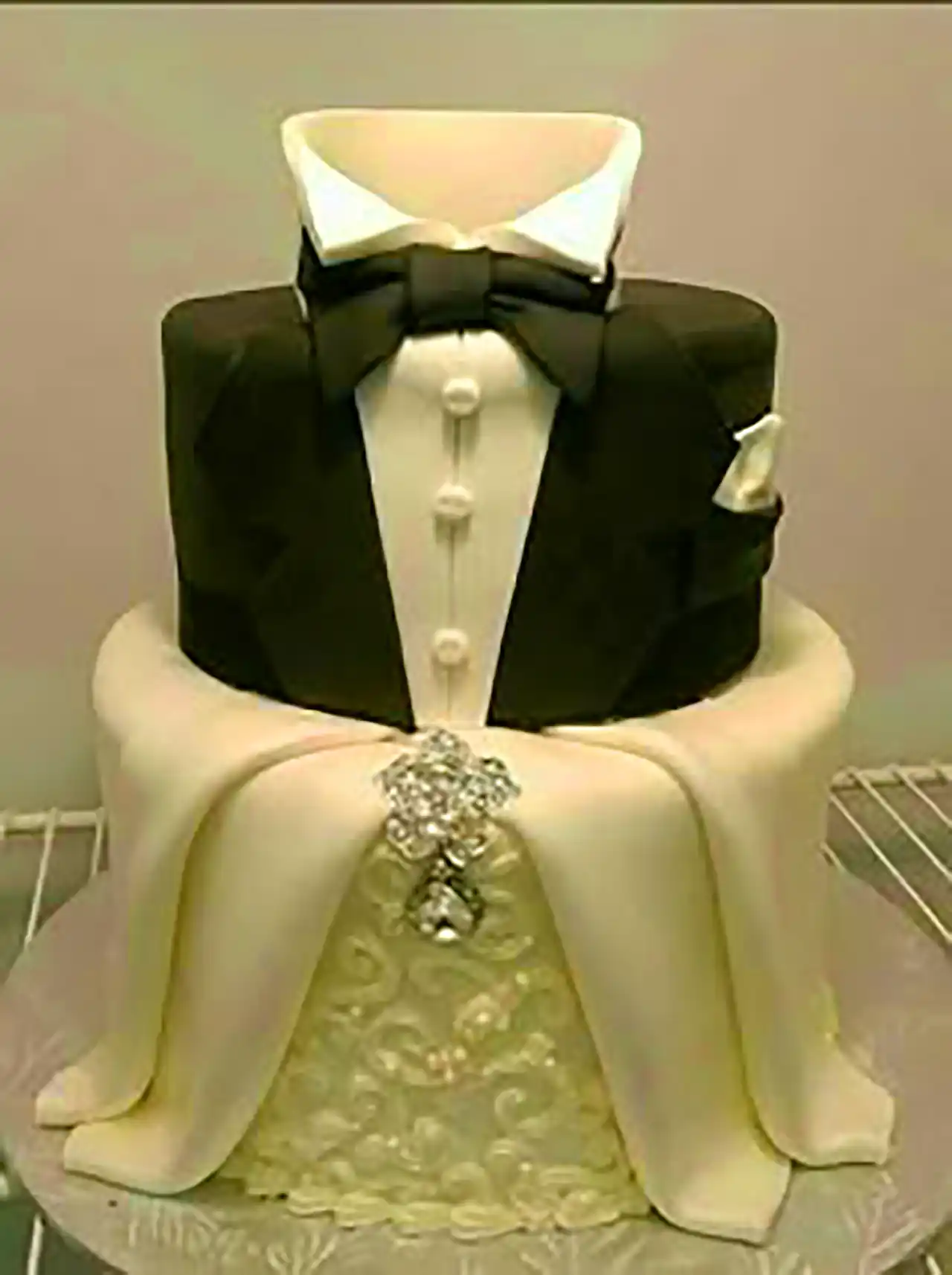 مدل کیک خاص برای سالن عروسی