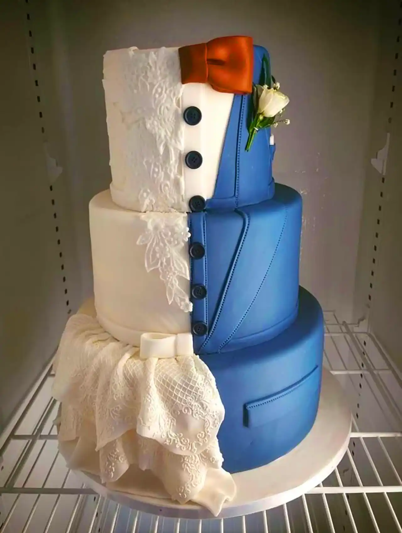 مدل کیک خاص برای سالن عروسی