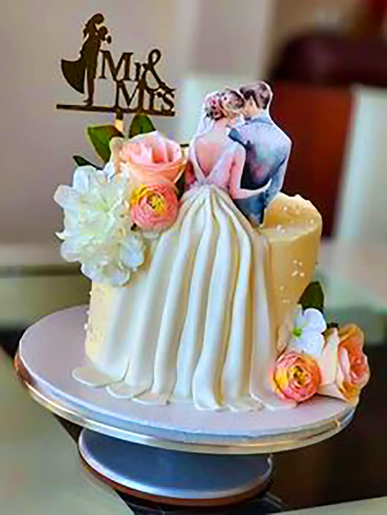 مدل کیک خاص برای سالن عروسی