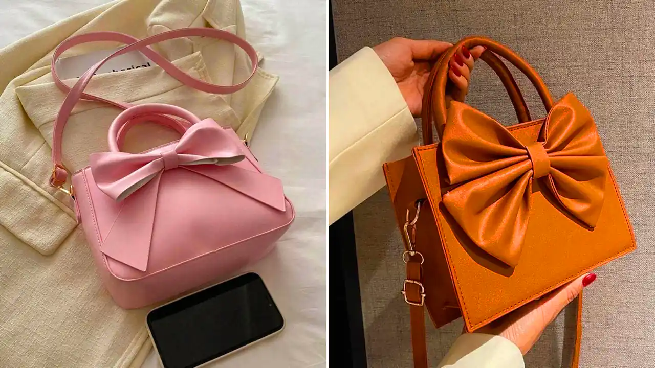 مدل کیف شیک با پاپیون