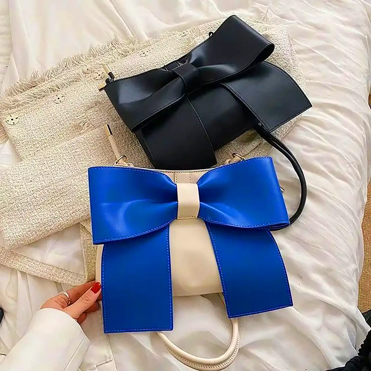 مدل کیف شیک با پاپیون