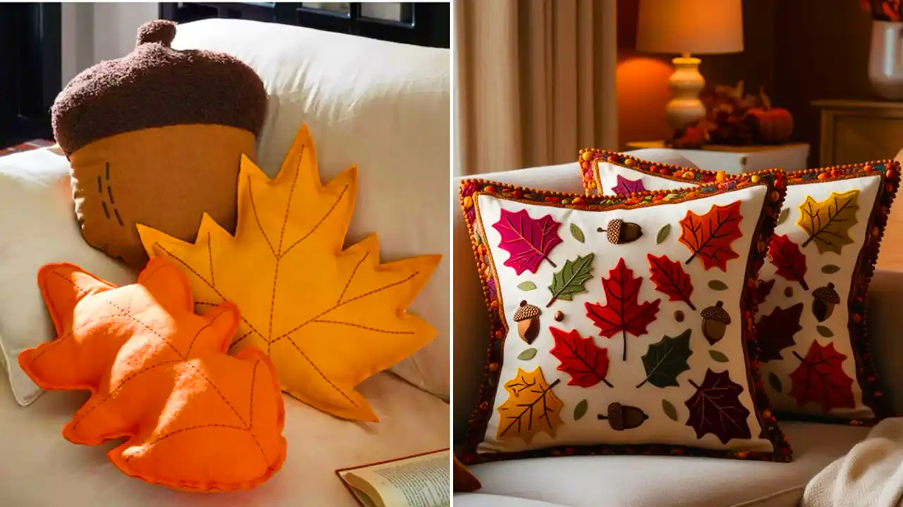 مدل کوسن با تم پاییزی