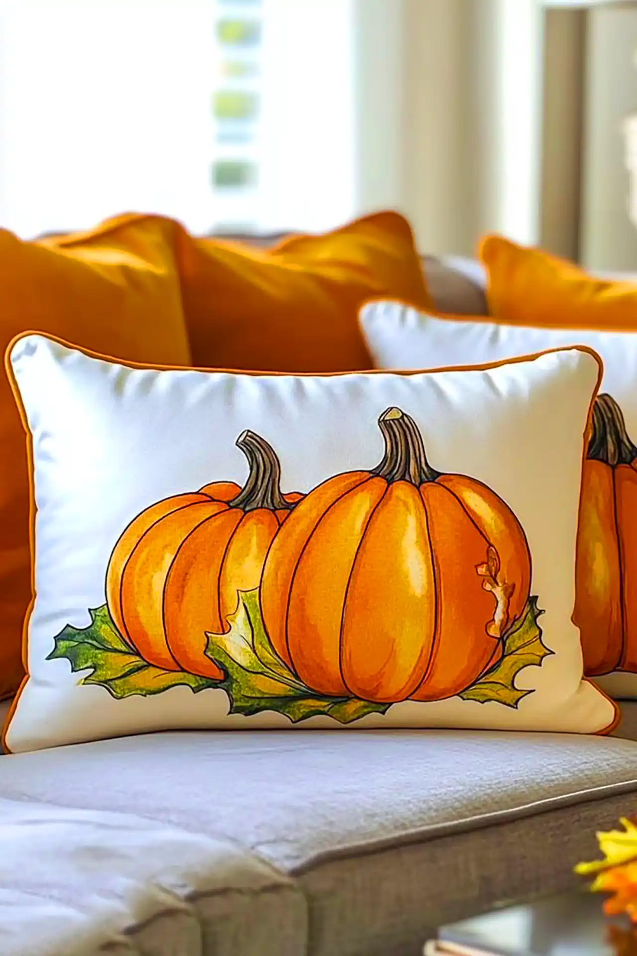 مدل کوسن با تم پاییزی