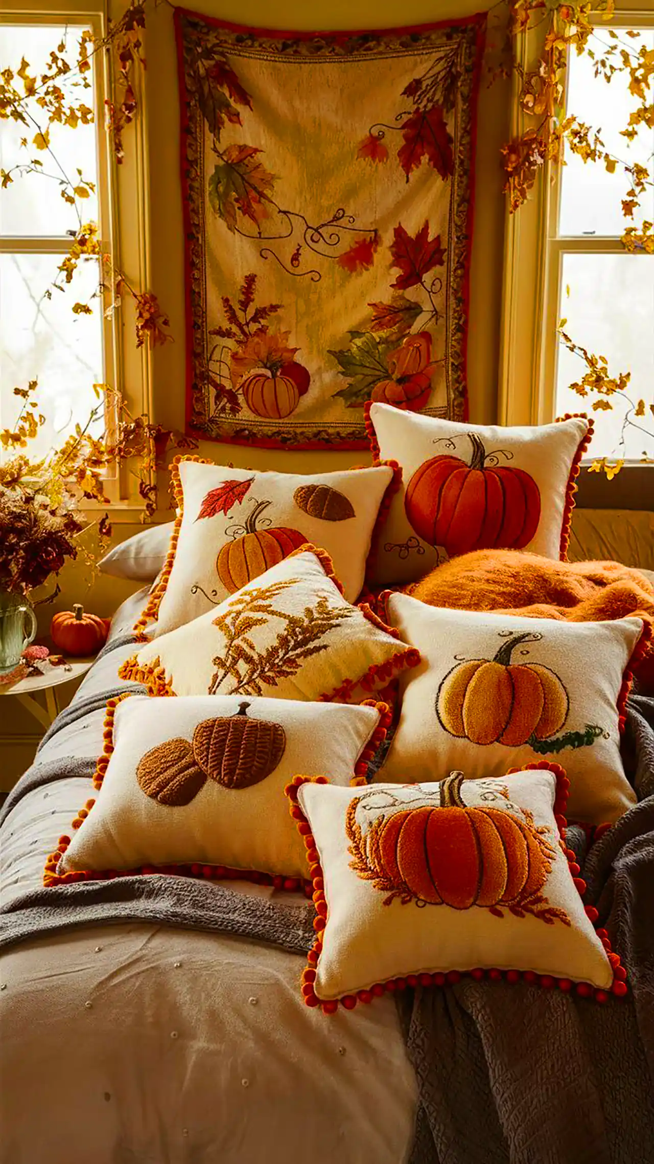 مدل کوسن با تم پاییزی