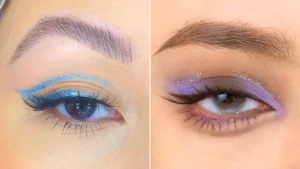 مدل میکاپ چشم تینیجری