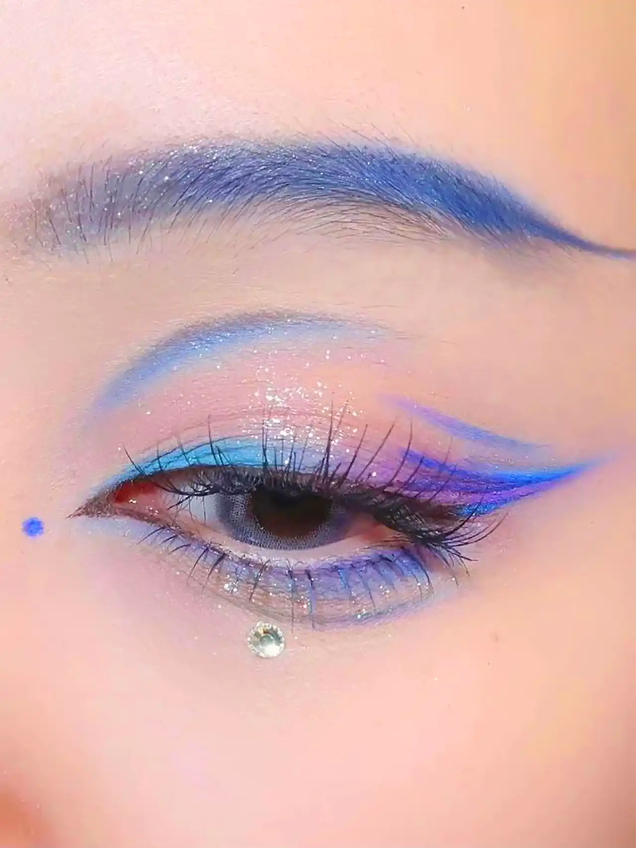 مدل میکاپ چشم تینیجری