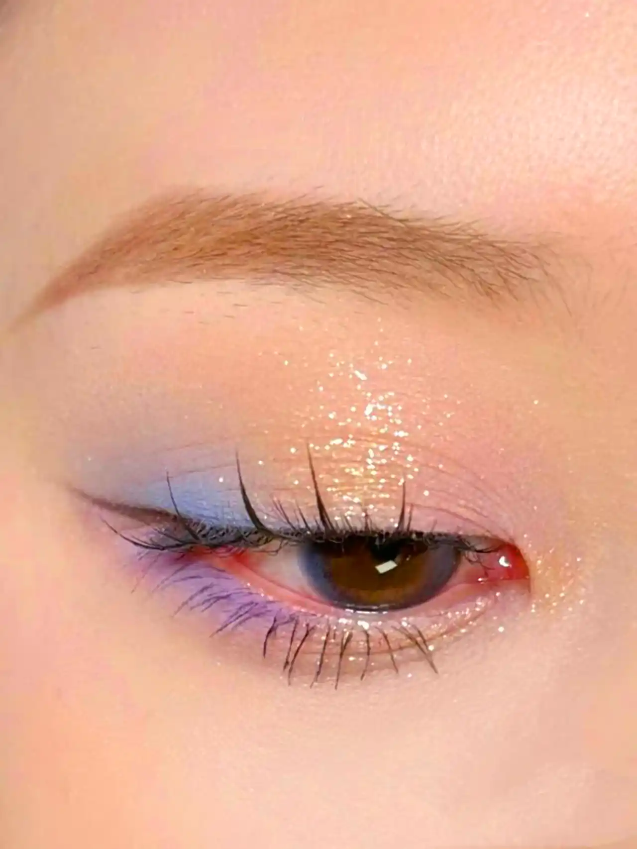 مدل میکاپ چشم تینیجری