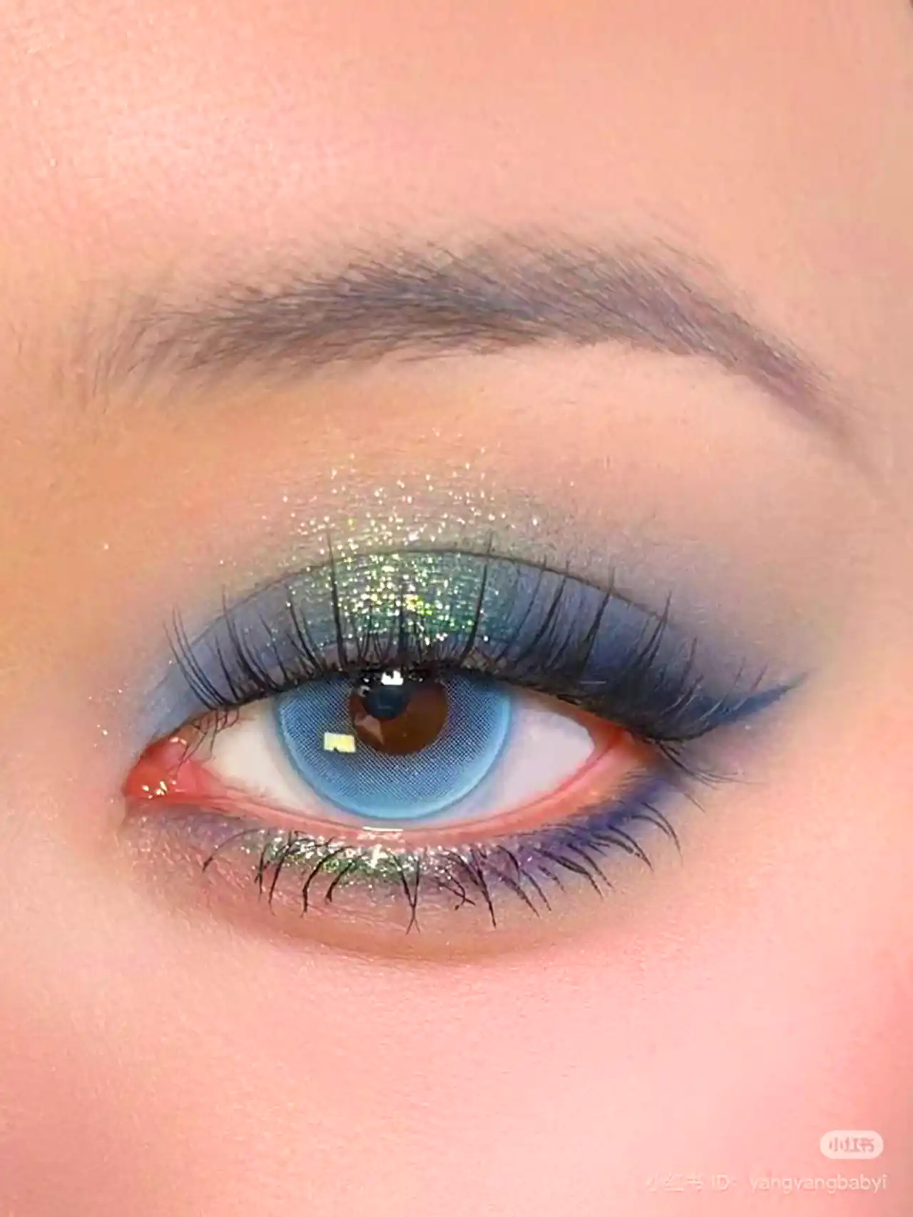 مدل میکاپ چشم تینیجری